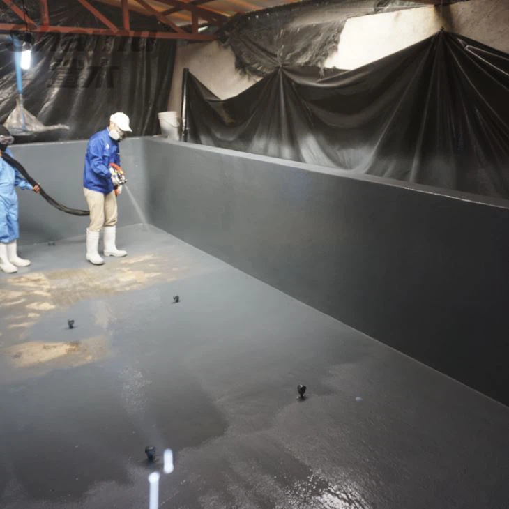 Large Area Spraying Polyurea