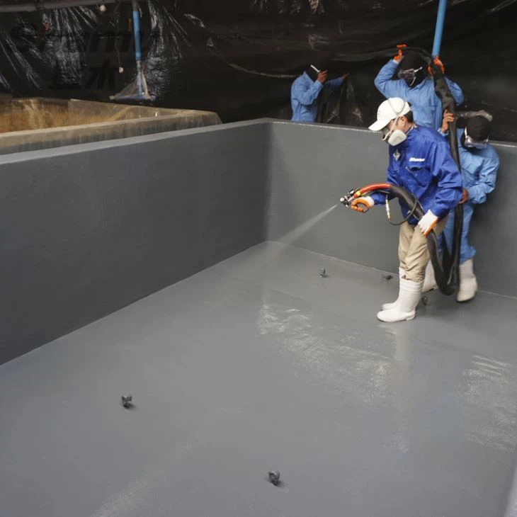 Large Area Spraying Polyurea